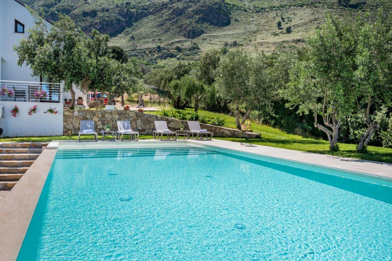 Villa Maria Con Piscina E Vista Mare Castellammare del Golfo Buitenkant foto