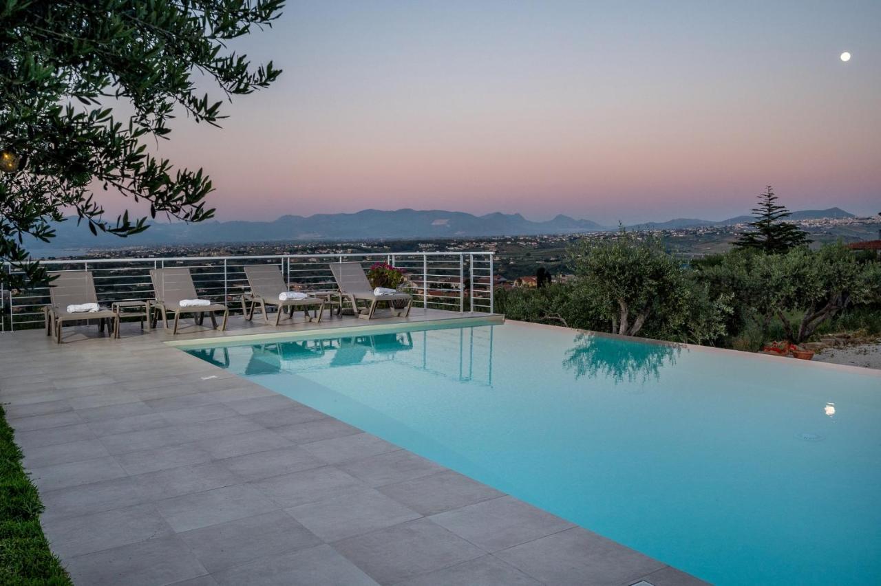 Villa Maria Con Piscina E Vista Mare Castellammare del Golfo Buitenkant foto