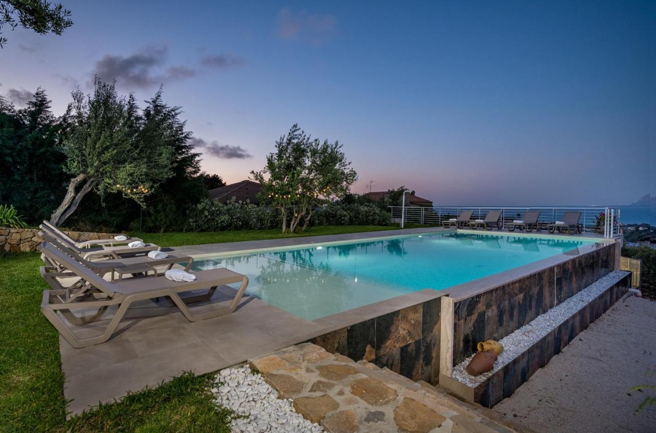 Villa Maria Con Piscina E Vista Mare Castellammare del Golfo Buitenkant foto