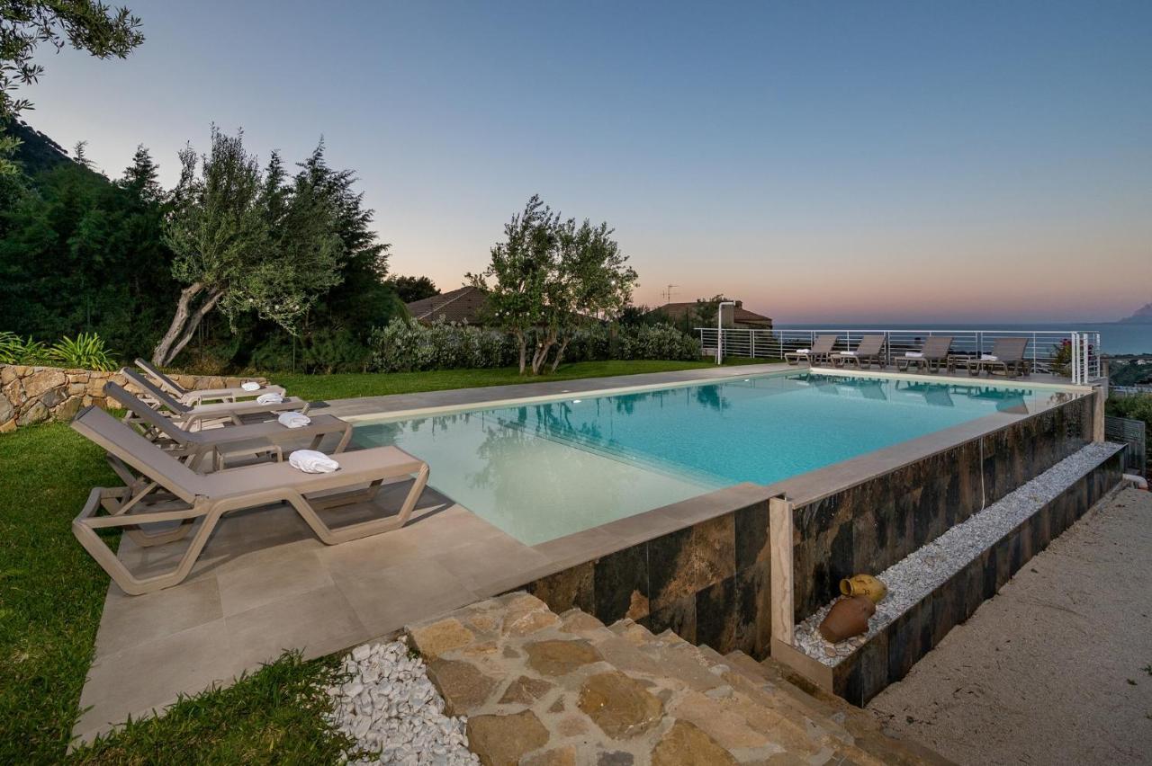 Villa Maria Con Piscina E Vista Mare Castellammare del Golfo Buitenkant foto