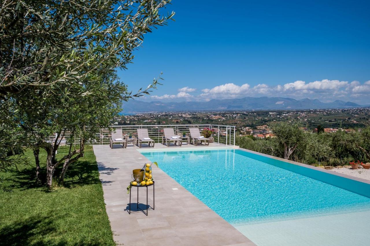 Villa Maria Con Piscina E Vista Mare Castellammare del Golfo Buitenkant foto