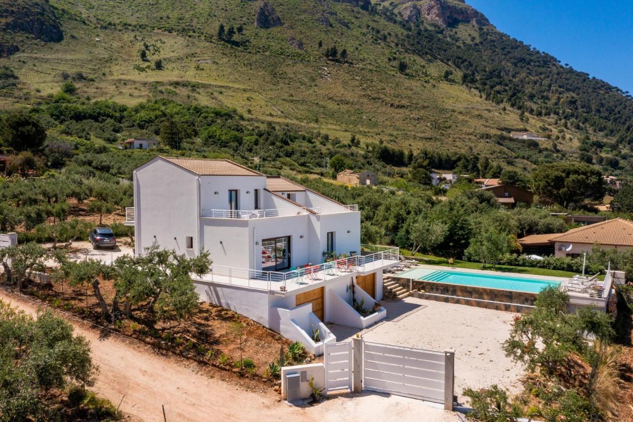 Villa Maria Con Piscina E Vista Mare Castellammare del Golfo Buitenkant foto