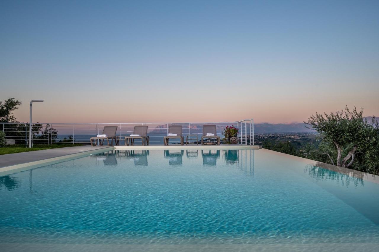 Villa Maria Con Piscina E Vista Mare Castellammare del Golfo Buitenkant foto