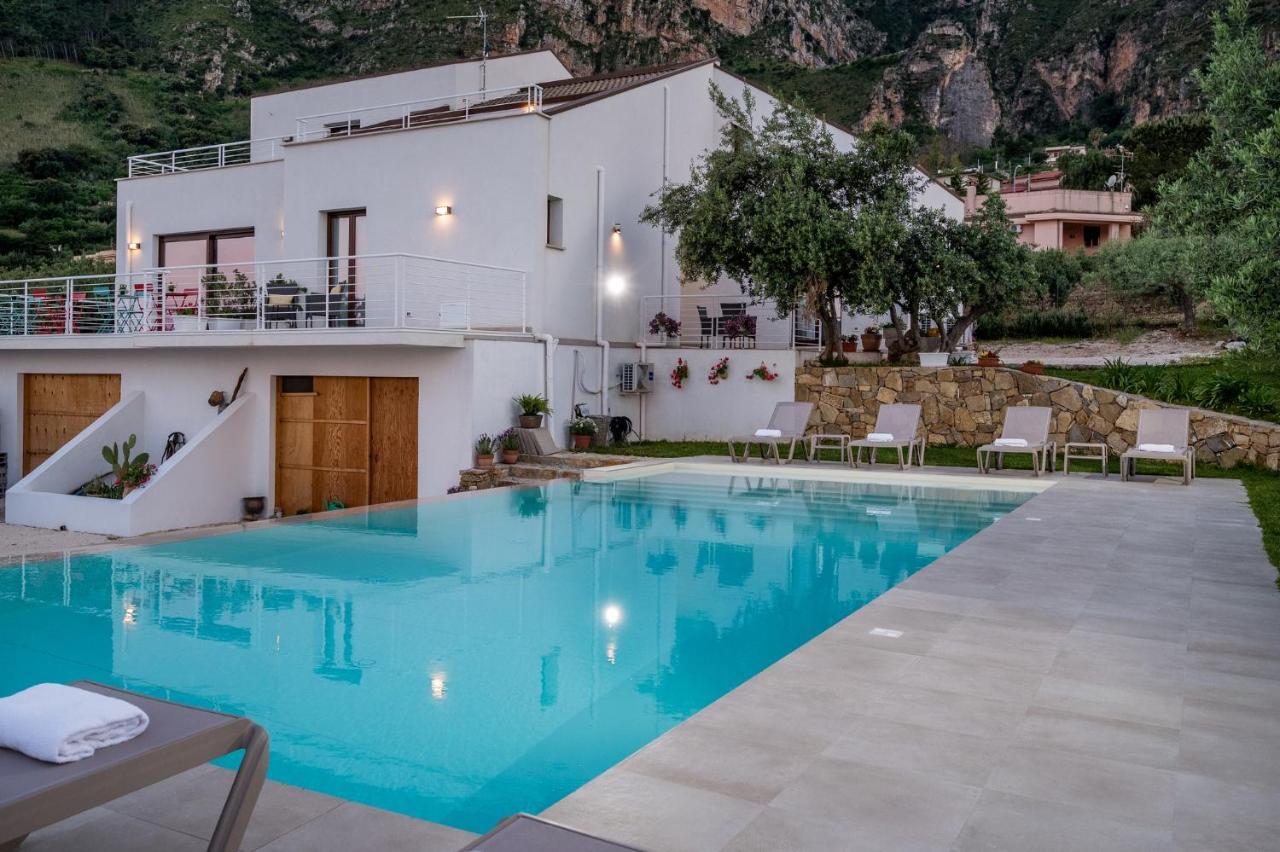 Villa Maria Con Piscina E Vista Mare Castellammare del Golfo Buitenkant foto