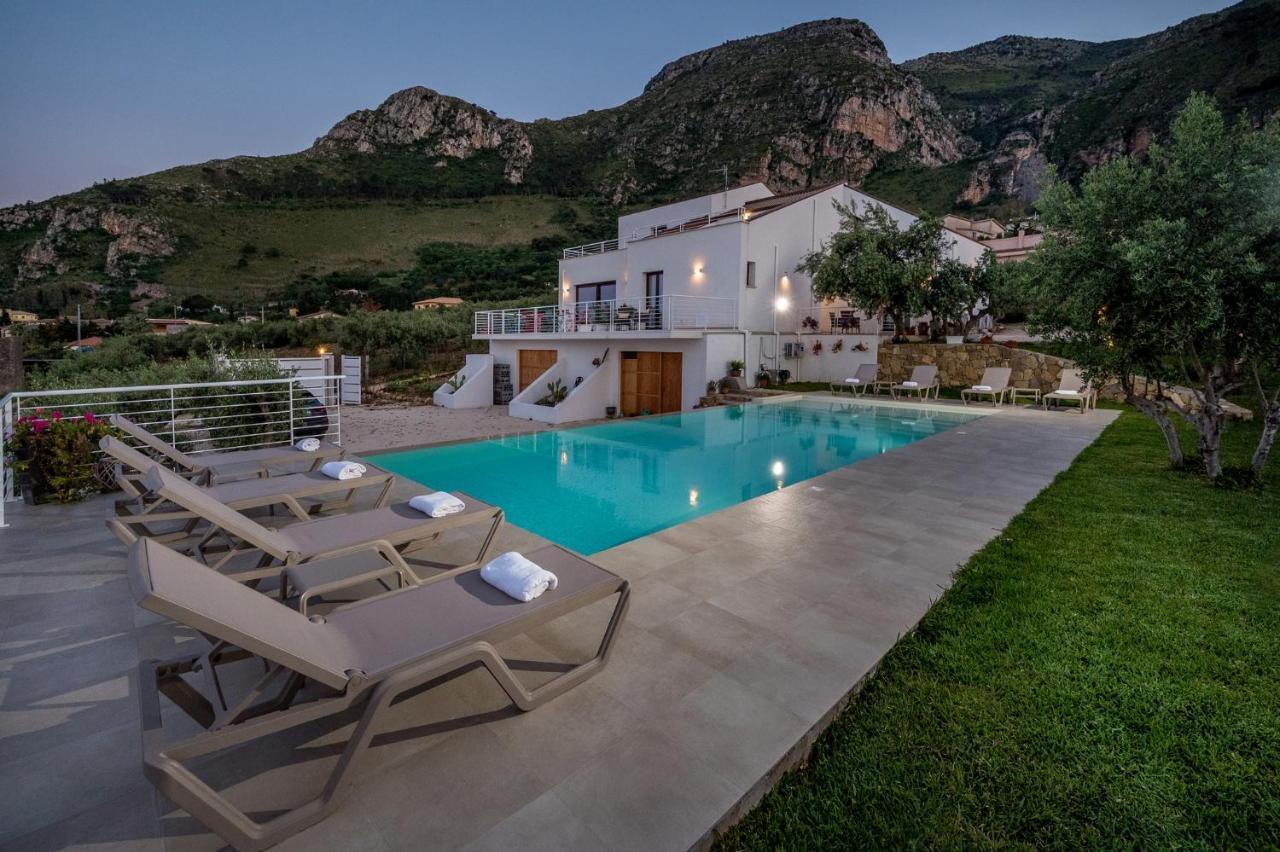 Villa Maria Con Piscina E Vista Mare Castellammare del Golfo Buitenkant foto