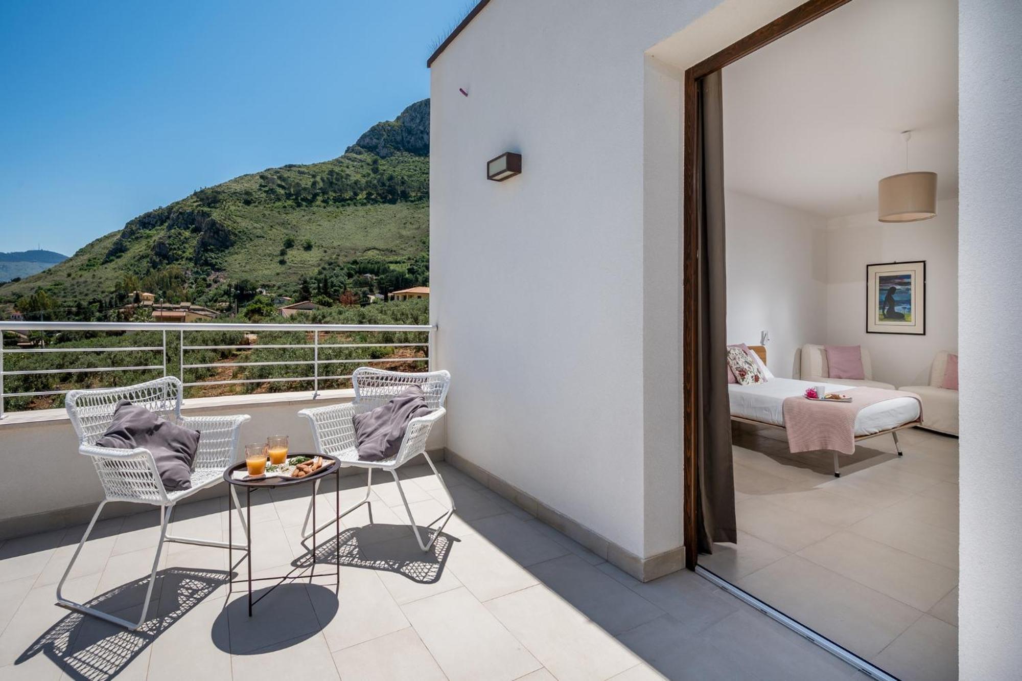 Villa Maria Con Piscina E Vista Mare Castellammare del Golfo Kamer foto